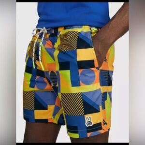 PSYCHO BUNNY
- Henry Deco Swim Trunks